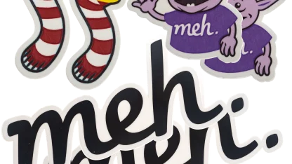 2-Pack: Irk/Glen/Meh Sticker Bundle