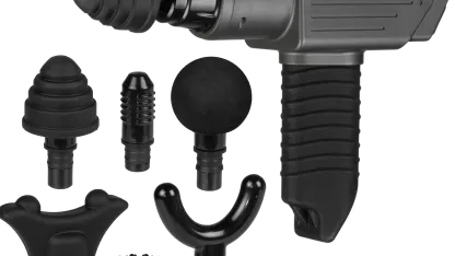 Slothmore Brushless Motor Impact Massage Gun with Storage Case and 6 Attachments