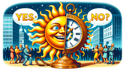 [Solar Shenanigans] Daylight Savings, yes or no?