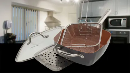 Copper Cook 6-in-1 Pan Set