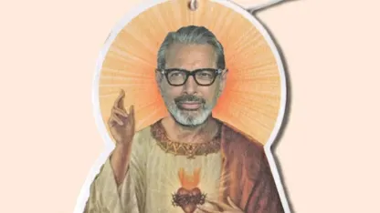 2-Pack of Jeff Goldblum Air Fresheners
