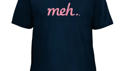 Meh Shirt with Frosting and Sprinkles