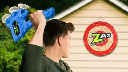 Zing 2-Pack Zax Axe Throwing Game with Target