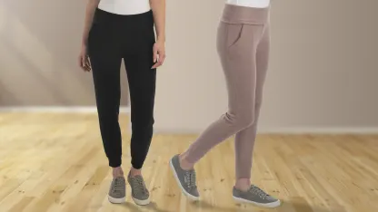 Marc New York Performance Super Soft Jogger With Rollover Waistband