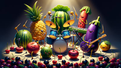 Best vegetable/fruit band/musician: