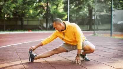 Post-exercise routine: