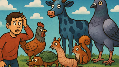 These "Regular Animals" are just plain WEIRD!!