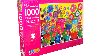 2-Pack: Page Publications 500 or 1000 Piece Jigsaw Puzzles