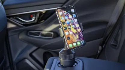 2-Pack 10W Wireless Qi-Charging Cup Holder Phone Mounts