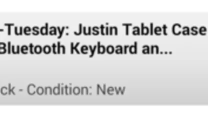 Android App - MehStalker - Widgets and Warnings