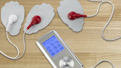 IQ Massager Pro IV TENS/EMS Unit with Accessory Bundle