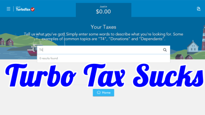 TurboTax Sucks