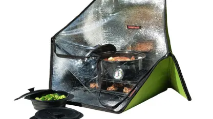 NO MORE CAMPING DISHES!