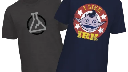 Another IRK and meh t-shirt coming up at 11