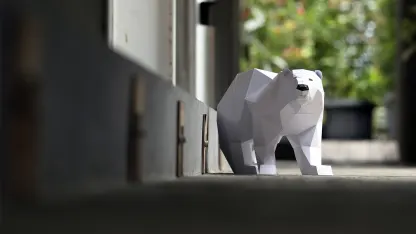 Papercraft World Polar Bear Model