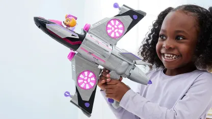 Paw Patrol Mighty Movie Skye 360 Rotating Jet with Sounds