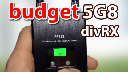 Budget 7 inch 32 channel FPV monitor/VRX $56