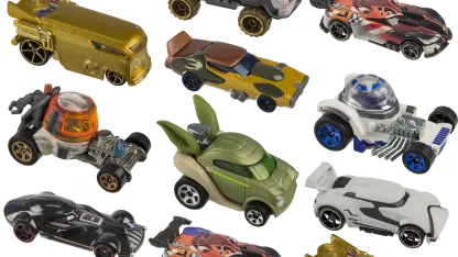 12-Pack: Hot Wheels Star Wars Die Cast Cars