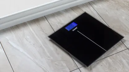 2-Pack: Letsfit Ultra Slim Tempered Glass Digital Scales w/ Tape Measures