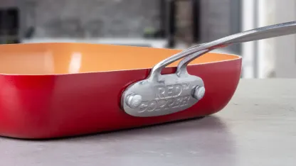 2-Pack: Red Copper 10" Square Pans