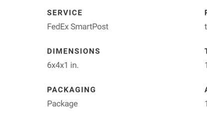 Must be chaos in the warehouse