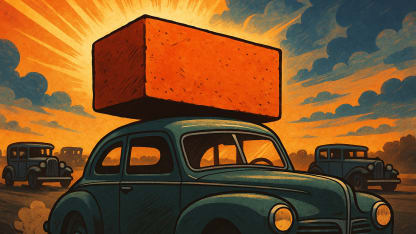 How a brick made automotive history.