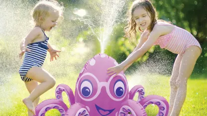 Splash Buddies Inflatable Sprinkler Octopus