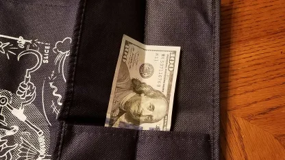 Uh, guys.. Be sure to check the pockets of your IRK bag!