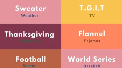 What do you look forward to in fall?