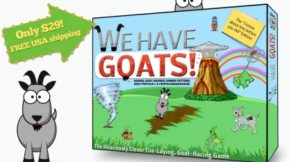 Goat Board Game On Kickstarter