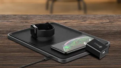 2-Pack: Loowoko 15W Wireless Charging Valets & Pads