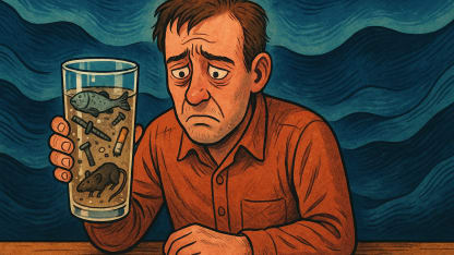 The water I drink is: