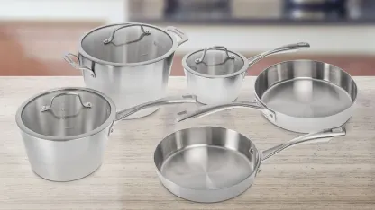 Cuisinart Multiclad Conical TriPly Stainless 8-Piece Cookware Set