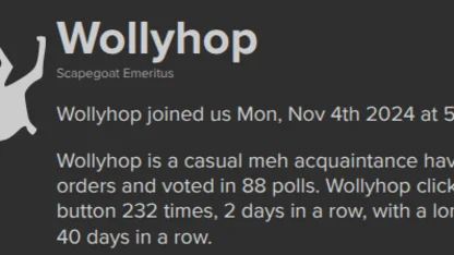 About a month late but still