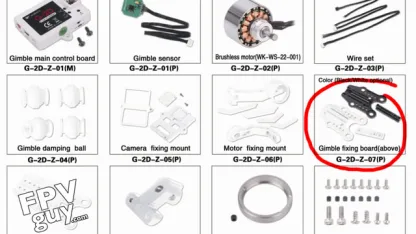 I need a gimbal servo cable