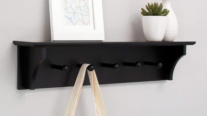 Kiera Grace Floating Peg & Hook Wall Shelves