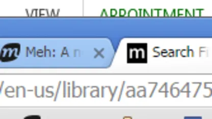 Is meh merely a slanted version of Microsoft?