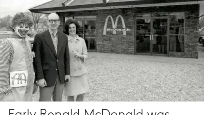 Ronald McDonald needs to manscape