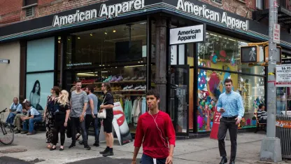 American Apparel needs help... Meh