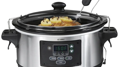 Hamilton Beach Programmable Slow Cooker With Temperature Probe (Refurbished)