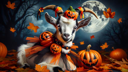 Halloween goat, not ghost (October 2024 goat nominations)