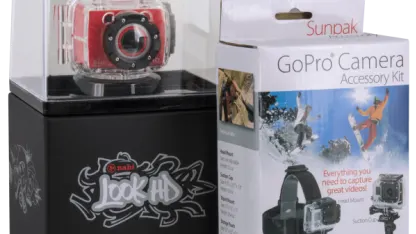 Nabi Look HD with GoPro Suction Cup work around