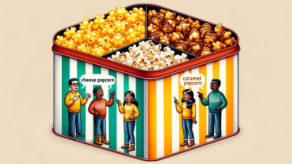Best flavor from the holiday popcorn tin. Please argue your answer in the comments.
