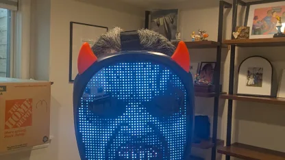 What did you do with your LED mask?