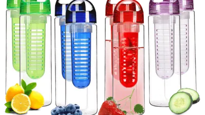 2-Pack: Infusion Water Bottles