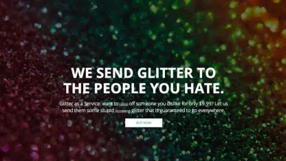 Ship Glitter To Your Enemies