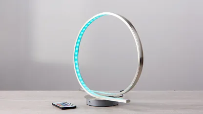 Daylight 24 LED Color Changing Ribbon Table Lamp with Remote Control