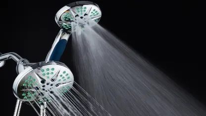 NOTILUS Antimicrobial 3-in-1 Rain Shower Spa Combo