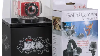 Nabi Look HD Camera and GoPro Accessory Kit