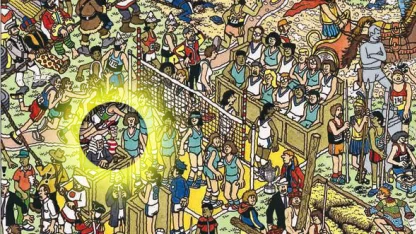 Did you read "Where's Waldo" as a kid?